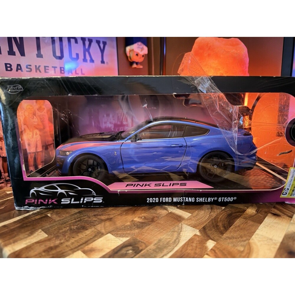 Jada Pink Slips 2020 Ford Mustang Shelby GT500 1:18 Diecast Model Car READ